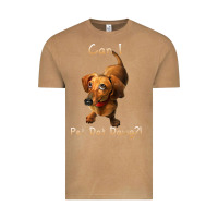 Vintage Camel can i pet dat dawg funny dog dachshund lover doxie gift t shirt Vintage Tee - linhVisuals