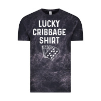 Cloud Black funny cribbage shirt lucky card game player lover gift t shirt Vintage Tee - linhVisuals