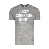 Cloud Rock funny cribbage shirt lucky card game player lover gift t shirt Vintage Tee - linhVisuals