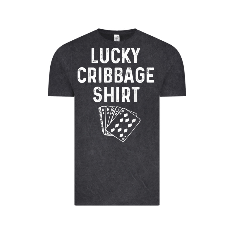 Funny Cribbage Shirt Lucky Card Game Player Lover Gift T Shirt Vintage Tee by linhVisuals | Teevron