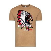 Vintage Camel hustle 247 gang clothing native american men gift t shirt t shirt Vintage Tee - linhVisuals
