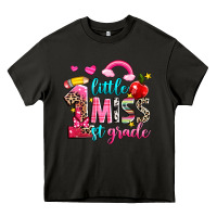 Asphalt little miss first grade Heavy Core Tee - NancyCooperArtShop