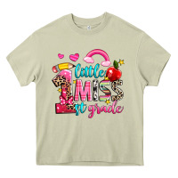 Mossy little miss first grade Heavy Core Tee - NancyCooperArtShop