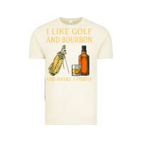Vintage Arctic i like golf and bourbon and maybe 3 people t shirt Vintage Tee - linhVisuals