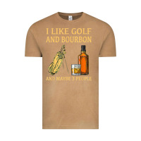 Vintage Camel i like golf and bourbon and maybe 3 people t shirt Vintage Tee - linhVisuals