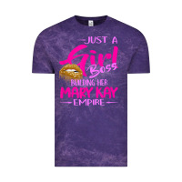 Cloud Purple just a girl boss building her mary kay empire gift for women t shirt Vintage Tee - linhVisuals