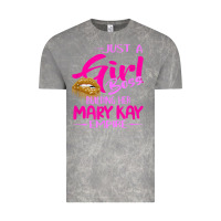 Cloud Rock just a girl boss building her mary kay empire gift for women t shirt Vintage Tee - linhVisuals