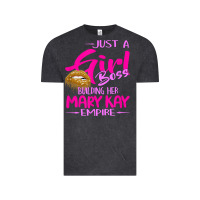 Vintage Black just a girl boss building her mary kay empire gift for women t shirt Vintage Tee - linhVisuals