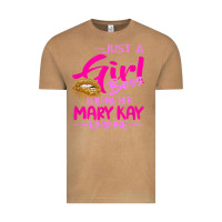 Vintage Camel just a girl boss building her mary kay empire gift for women t shirt Vintage Tee - linhVisuals