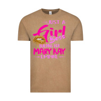 Just A Girl Boss Building Her Mary Kay Empire Gift For Women T Shirt Vintage Tee | Teevron