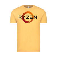 Vintage Mustard ryzen free world Vintage Tee - linhVisuals