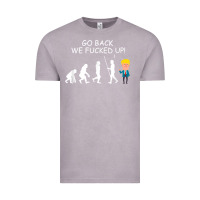 Vintage Zinc go back we fucked up funny anti trump 2020 election apparel t shirt Vintage Tee - linhVisuals