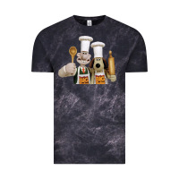 Cloud Black Wallace Gourmeat Vintage Tee - linhVisuals