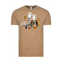 Vintage Coffee Wallace Gourmeat Vintage Tee - linhVisuals