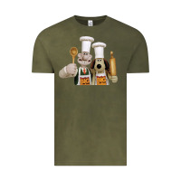 Vintage Olive Wallace Gourmeat Vintage Tee - linhVisuals
