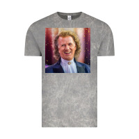 Cloud Rock andre rieu violinist smile Vintage Tee - linhVisuals
