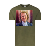 Vintage Olive andre rieu violinist smile Vintage Tee - linhVisuals