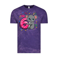 Cloud Purple kids 6th birthday shirt for girls koala bear 6 years old t shirt Vintage Tee - linhVisuals