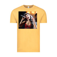 Vintage Mustard amy winehouse's hologram will tour Vintage Tee - linhVisuals