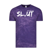 Cloud Purple salt lake utah slut Vintage Tee - linhVisuals
