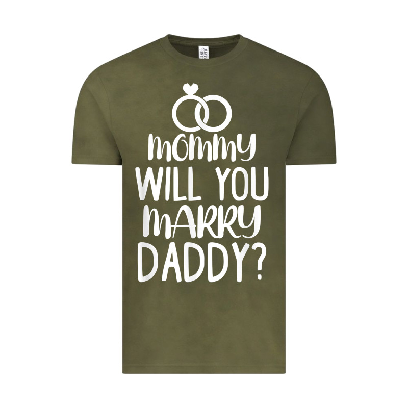 Kids Mommy Will You Marry My Daddy Funny Marriage Proposal T Shirt Vintage Tee by linhVisuals | Teevron