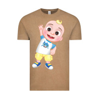 Vintage Coffee jj cocomelon babyshark Vintage Tee - linhVisuals