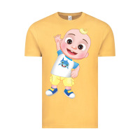 Vintage Mustard jj cocomelon babyshark Vintage Tee - linhVisuals
