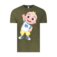 Vintage Olive jj cocomelon babyshark Vintage Tee - linhVisuals