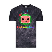 Cloud Black cocomelon Vintage Tee - linhVisuals