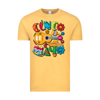 Vintage Mustard cinco de mayo mexican fiesta 5 de mayo t shirt Vintage Tee - linhVisuals