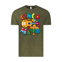 Vintage Olive cinco de mayo mexican fiesta 5 de mayo t shirt Vintage Tee - linhVisuals