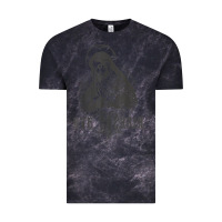 Cloud Black ave maria schubert latin mass blessed mother hail mary lady t shirt Vintage Tee - linhVisuals