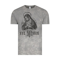 Ave Maria Schubert Latin Mass Blessed Mother Hail Mary Lady T Shirt Vintage Tee | Teevron