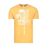 Vintage Mustard christian disc golf i can do all things philippians 4 13 t shirt Vintage Tee - linhVisuals