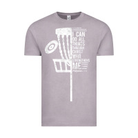 Vintage Zinc christian disc golf i can do all things philippians 4 13 t shirt Vintage Tee - linhVisuals