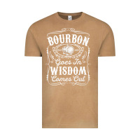 Vintage Camel bourbon goes in wisdom comes out funny whiskey lover gift premium t sh Vintage Tee - linhVisuals