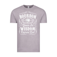 Vintage Zinc bourbon goes in wisdom comes out funny whiskey lover gift premium t sh Vintage Tee - linhVisuals