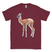 Burgundy Guanaco Llama Baby Classic Tee - LillyAllenDesigns