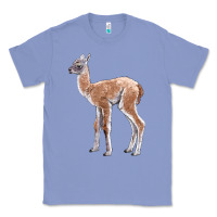 Colony Blue Guanaco Llama Baby Classic Tee - LillyAllenDesigns