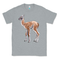 Heather Grey Guanaco Llama Baby Classic Tee - LillyAllenDesigns