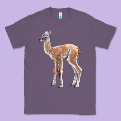Guanaco Llama Baby Classic Tee Designed By Lillyallendesigns