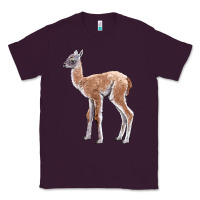 Plum Guanaco Llama Baby Classic Tee - LillyAllenDesigns
