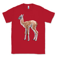 Red Guanaco Llama Baby Classic Tee - LillyAllenDesigns