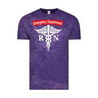 Cloud Purple emergency department nursing er registered nurse rn caduceus raglan ba Vintage Tee - linhVisuals