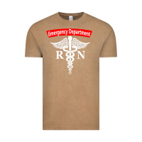 Vintage Coffee emergency department nursing er registered nurse rn caduceus raglan ba Vintage Tee - linhVisuals
