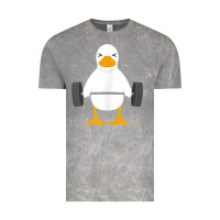 Cloud Rock duck deadlift design   weight lifting gym workout tank top Vintage Tee - linhVisuals