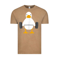 Vintage Coffee duck deadlift design   weight lifting gym workout tank top Vintage Tee - linhVisuals