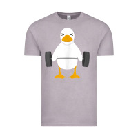 Vintage Zinc duck deadlift design   weight lifting gym workout tank top Vintage Tee - linhVisuals