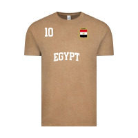 Vintage Coffee egypt team sports number 10 soccer egyptian flag t shirt Vintage Tee - linhVisuals