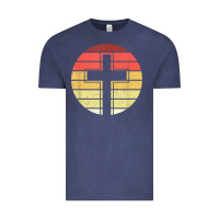 Vintage Denim jesus cross retro style vintage t shirt Vintage Tee - linhVisuals